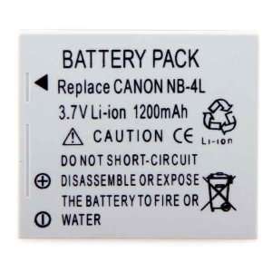 Canon Powershot TX1, SD750, SD1000, SD1100 IS   Replacement Battery 