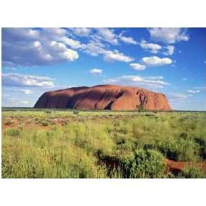  Ayers Rock, Australia by unknown. Size 16.00 X 11.88 Art 