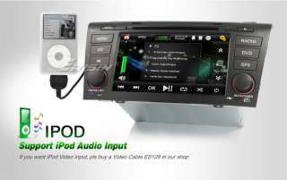 ES638US 7 HD Car DVD Player GPS iPod BT TV RDS PiP SW Control Can Bus 