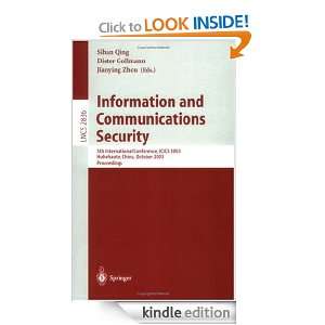 Information and Communications Security 5th International Conference 