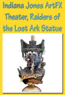 Indiana Jones ARTFX, Raiders of Lost Ark Statue, New  