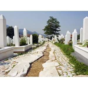  Stream Running Through Memorial Cemetery, Sarajevo, Bosnia 