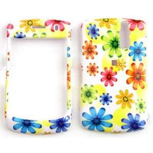  Blackberry Curve 8350i Daisy Flowers Color Hard Case/Cover 