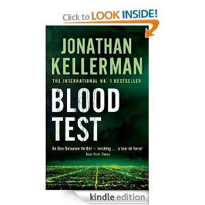 Blood Test Alex Delaware 2 Jonathan Kellerman  Kindle 