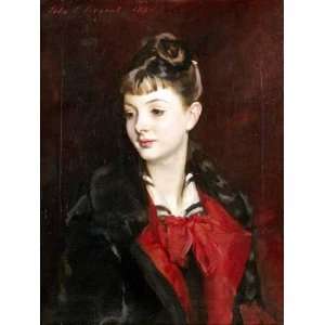  Portrait of Madamoiselle Suzanne Poirson by John Singer 