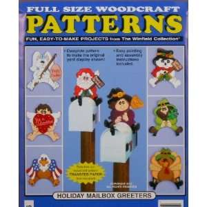    Holiday Mailbox Greeters Woodcraft Pattern