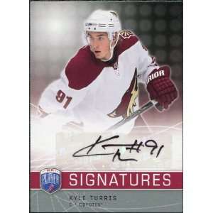   Be A Player Signatures #SKT Kyle Turris Autograph Sports Collectibles