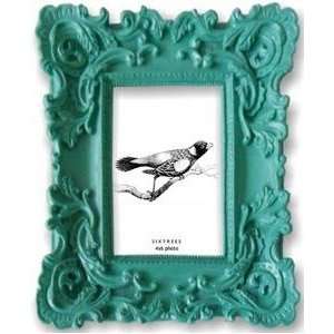  TURQUOISE BAROQUE frame by SIXTREES   4x6