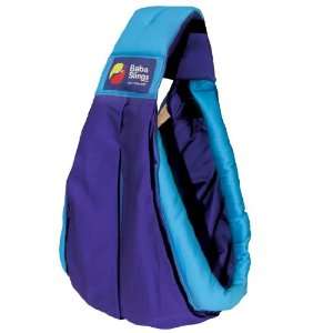  Baba Slings 2 Tone Baby Carrier, Purple/Turquoise Baby