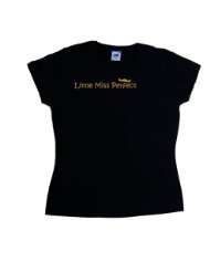 Little Miss Perfect Funny Black Ladies T Shirt