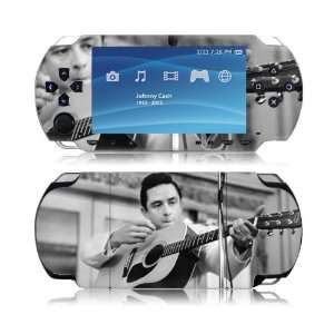   MusicSkins MS JC30179 Sony PSP  Johnny Cash  Guitar Skin Electronics
