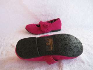 BABY / TODDLER FUCHSIA FLATS SHOES US SIZE 4 8  
