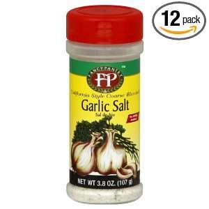 Fancy Pantry Garlic Salt CA Style, 3.8 Ounce (Pack of 12)  