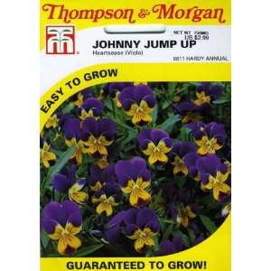   (Johnny Jump Up) Heartsease Seed Packet Patio, Lawn & Garden