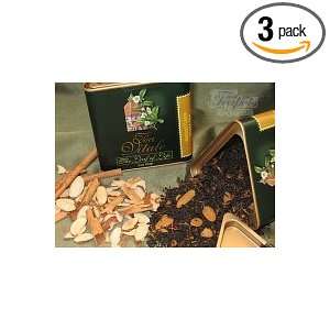 Tea Vitale Black Tea, Almond Cr?me, Loose Tea, 2.5 Ounce Tin (Pack of 