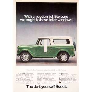   Chicago Scout Automobile Vehicle Car Illinois   Original Print Ad