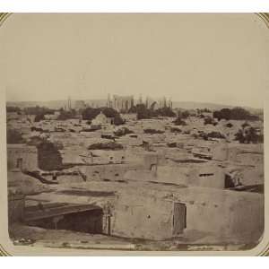  Turkic people,Samarkand,border,square,registan,1865