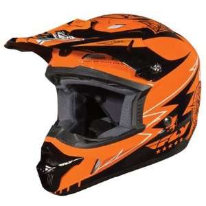  Fly Kinetic Full Face Helmet X Large  Orange Automotive