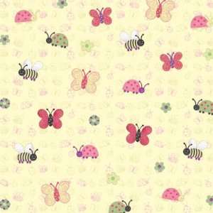  Baby Girl Paper 12X12 Adorable Bugs Arts, Crafts 