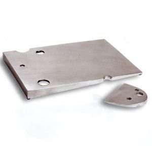   and Mouse Collection Swiss Cheese Board and Knife Polished Aluminum