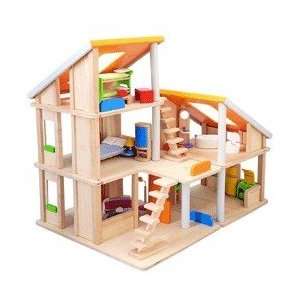  Chalet Doll House with Furniture by Plan Toys Toys 