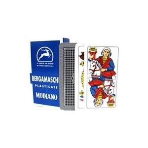 Bergamasche Modiano Regional Italian Playing Cards. Authentic Italian 