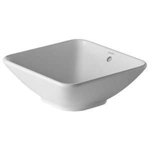  Duravit 033342 00 00 Bacino Wash Bowl Vessel Sink, White 
