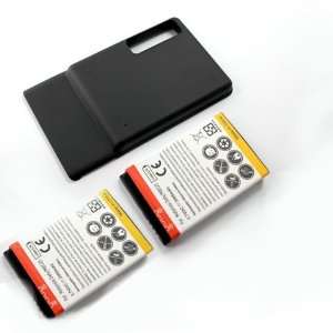 Aftermarket Product] 2x 2PCS 3500mAh 3500 mAh Extended Battery Backup 
