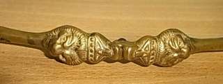 Antique German Nutcracker Lion Face Brass 1900 or older