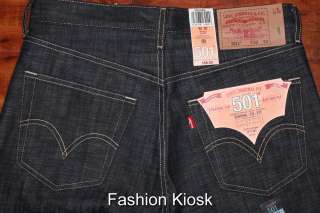 New Levis 501 0669 KNIGHT Shrink To Fit Straight Jeans 30 31 32 33 34 