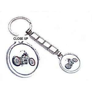  MOTORCYCLE Italian Charm Keychain Jewelry