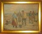 Axel Hansen 1896 1936 CLEANING FISHING NETS, BOAT BERTH items in 