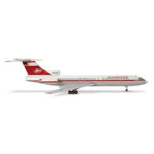  Herpa Interflug TU154M 1/200 Toys & Games