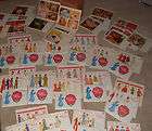 Vintage Creative Patterns Dresses Toys Beadwork Crafts+