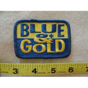  Boy Scouts Blue and Gold Patch 