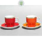 Hollohaza porcelain Demitasse Espresso Mocca Cup & Saucer Set of 6 