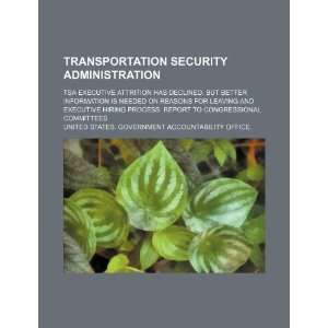  Transportation Security Administration TSA executive 