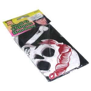  SmiffyS Pirate Bandanna Black And White With Skull And 
