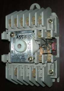 Asco Lighting Contactor 917 32071 C 265 277V coil  