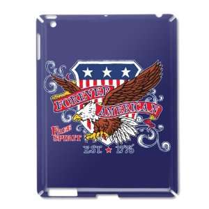 iPad 2 Case Royal Blue of Forever American Free Spirit Eagle And US 