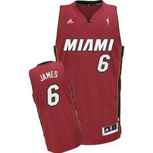  Miami Heat Lebron James Team Color Swingman Replica Jersey 