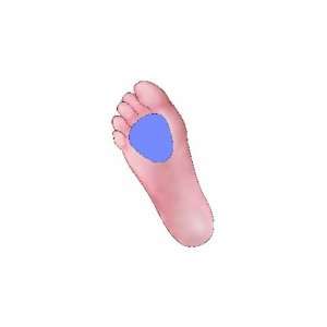  Dr. Jills Gel Ball of Foot Cushion (1/8 thickness 