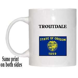  US State Flag   TROUTDALE, Oregon (OR) Mug Everything 