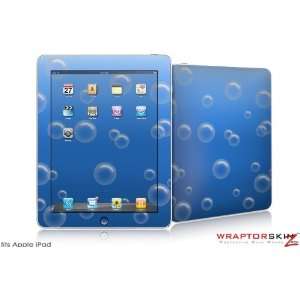  iPad Skin   Bubbles Blue   fits Apple iPad by WraptorSkinz 
