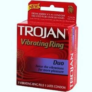  Trojan Duo Vibrating Ring