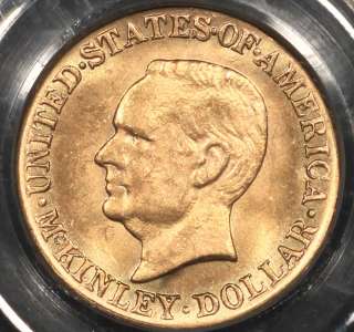 1916 McKinley Commemorative Gold Dollar PCGS MS 64 CAC G$1  