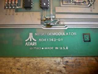 ATARI FIREFOX NTSC Demodulator PC BD Assembly A041343 01  