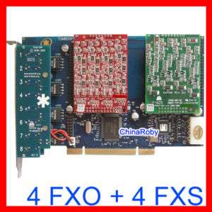 TDM800P 8port Asterisk card,fxo card x800p a800p tdm800  