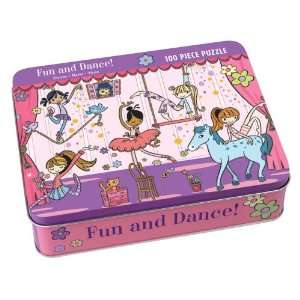  Fun and Dance 100 Piece Puzzle Tin Toys & Games