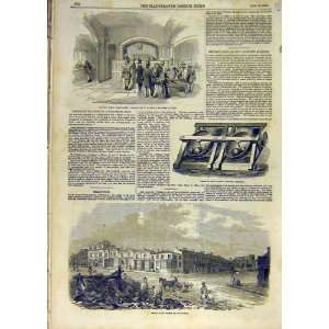   1853 Victoria Bank Melbourne Gold Nuggets Berdan Print